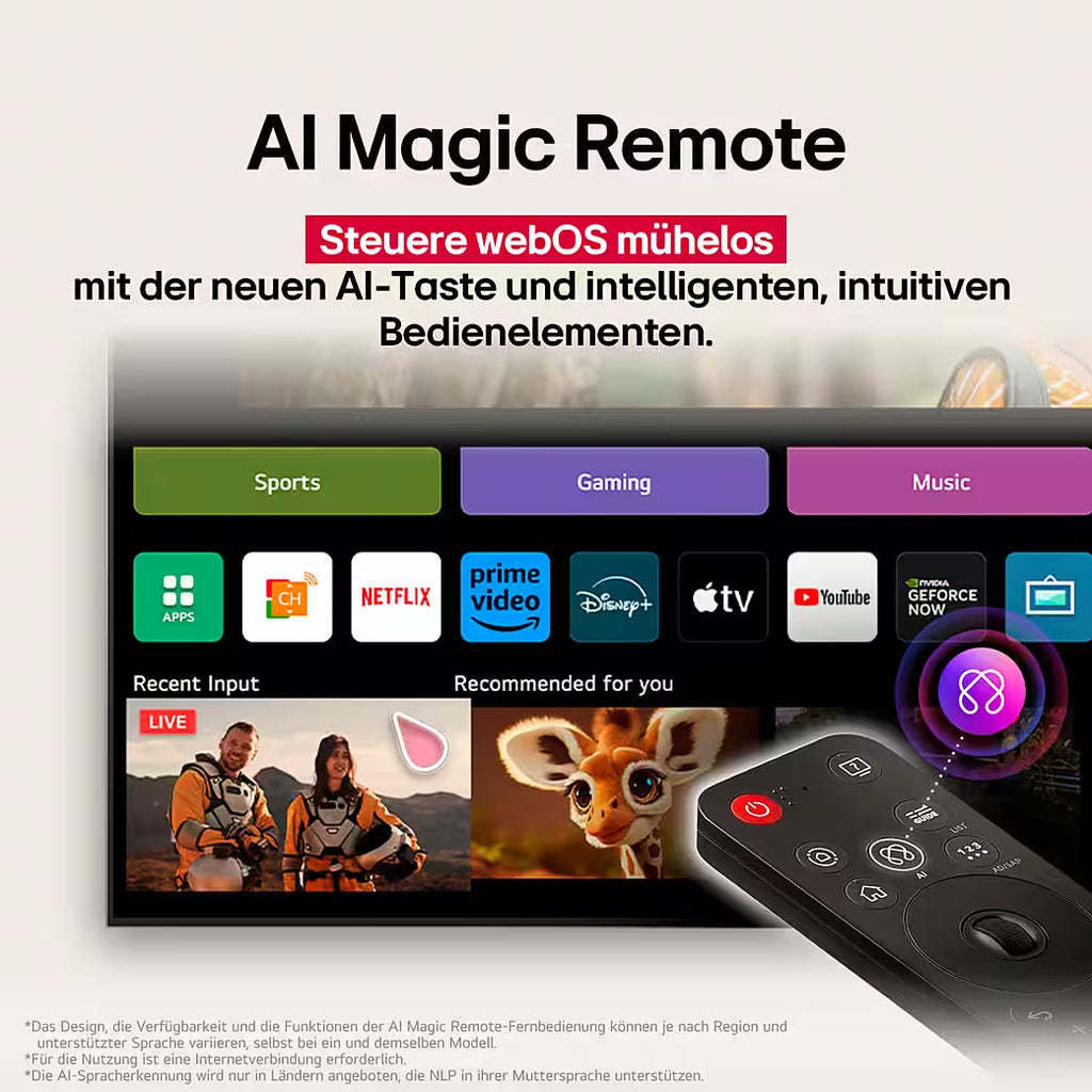 LG
OLED77B59LA OLED-Fernseher