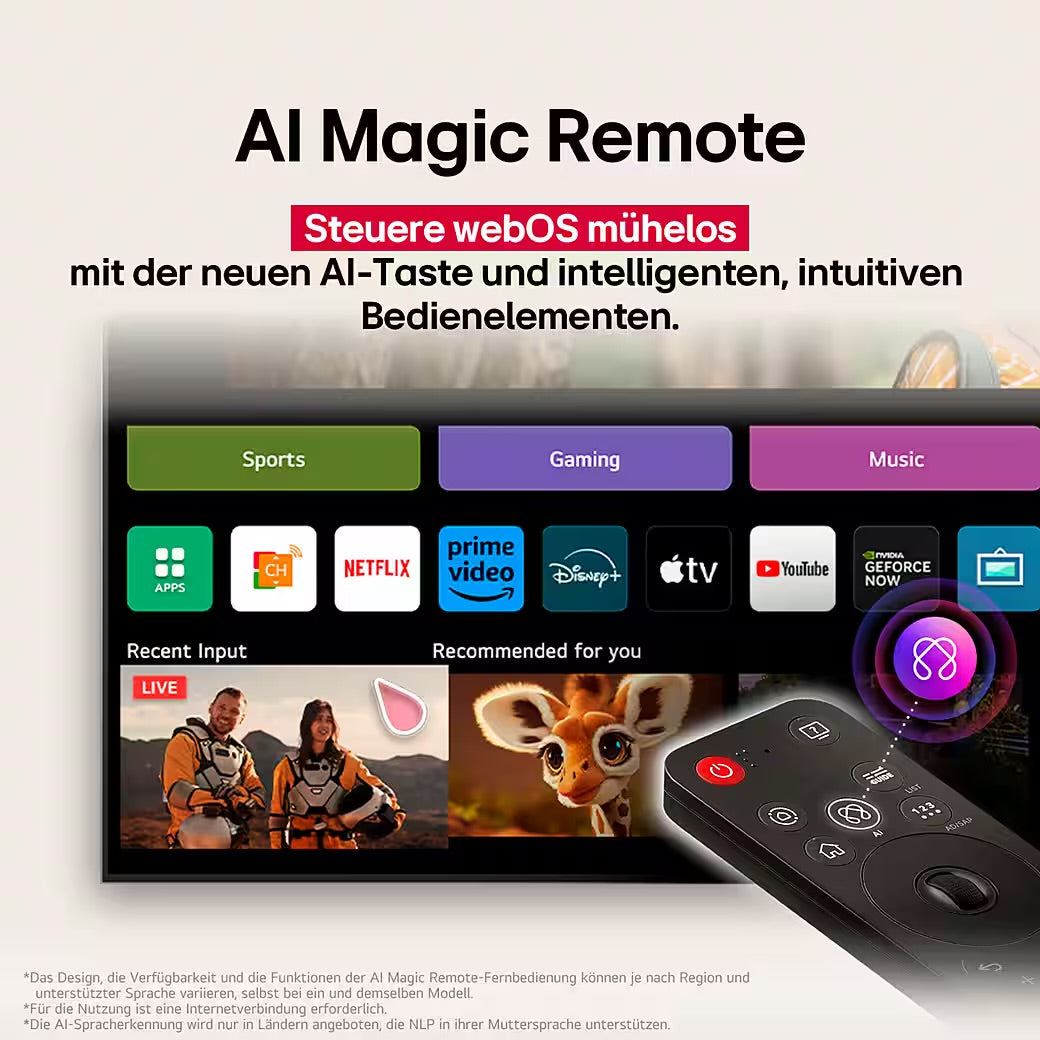 LG
OLED77B59LA OLED-Fernseher