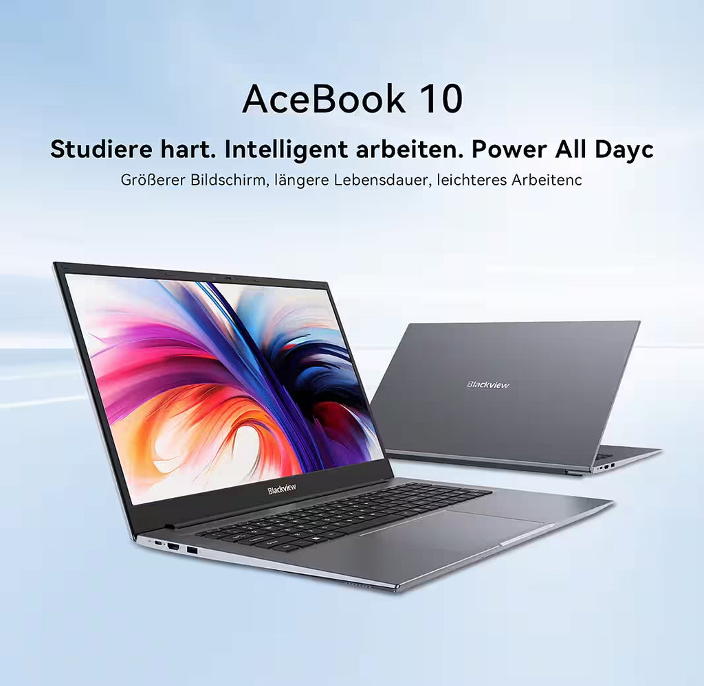 18.5" FHD IPS Acebook10 Intel Core N150 Windows 11 Pro Notebook
