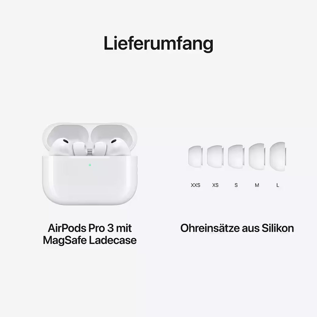 APPLE
AirPods Pro 3 wireless In-Ear-Kopfhörer
