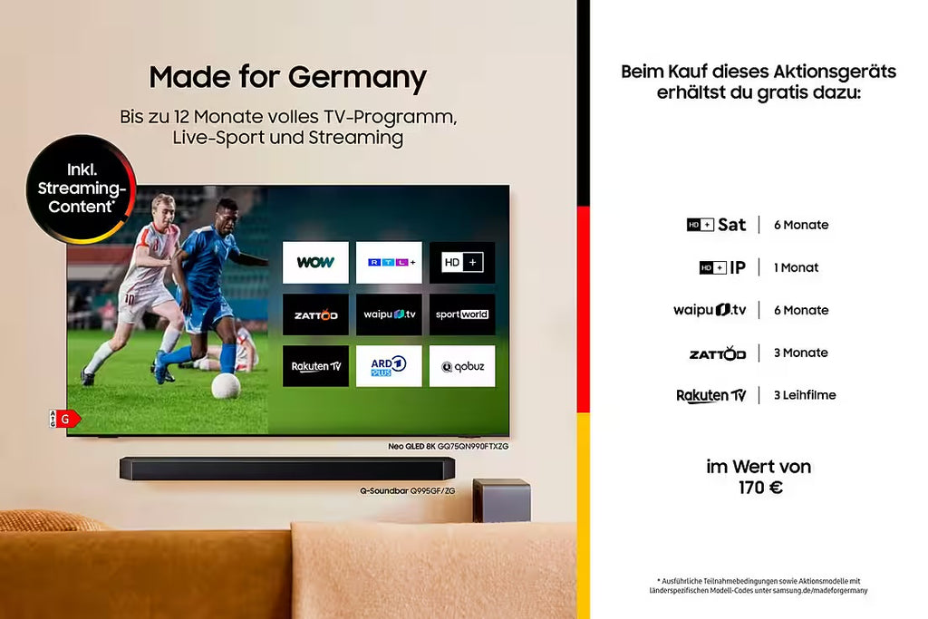 SAMSUNG
GU75U7099FU LED-Fernseher