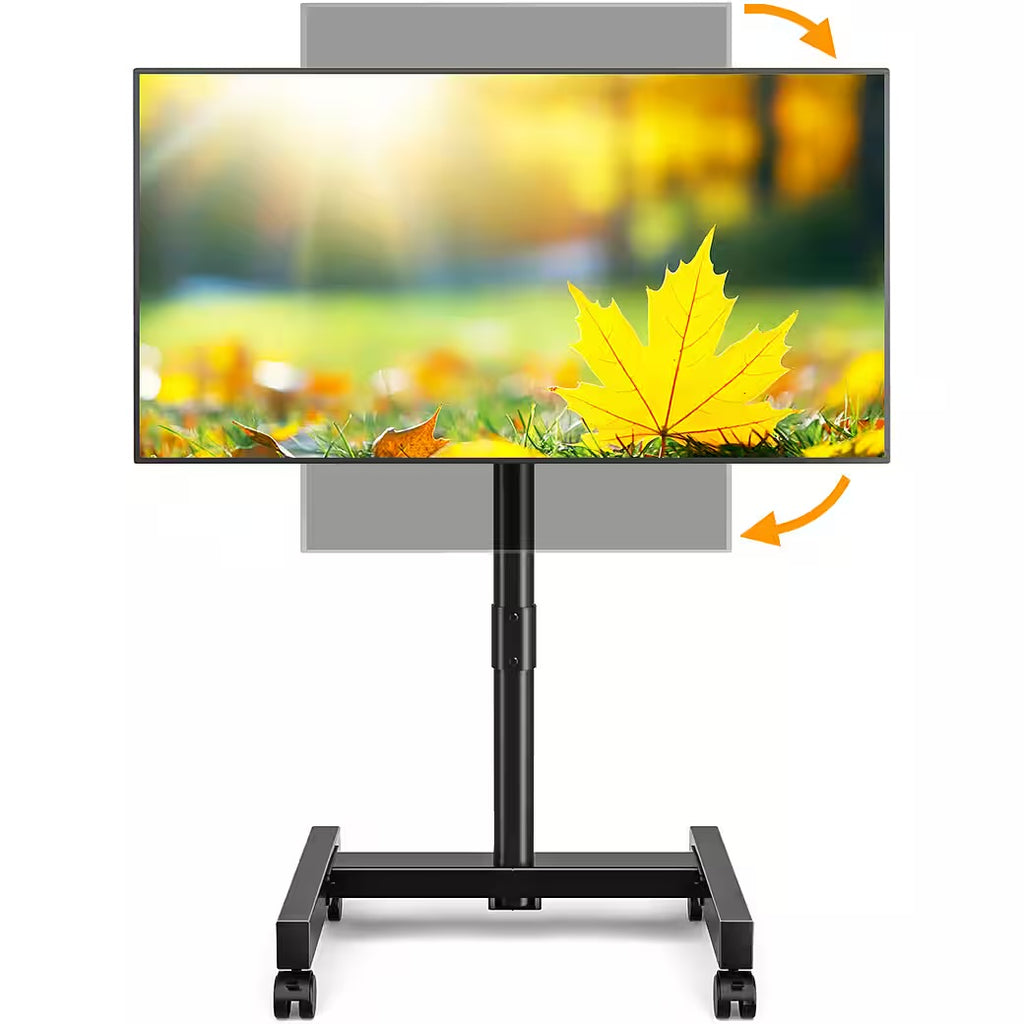 TV-Ständer mit Rollen Mobiler TV Standfuss für 13-50 Zoll Fernseher