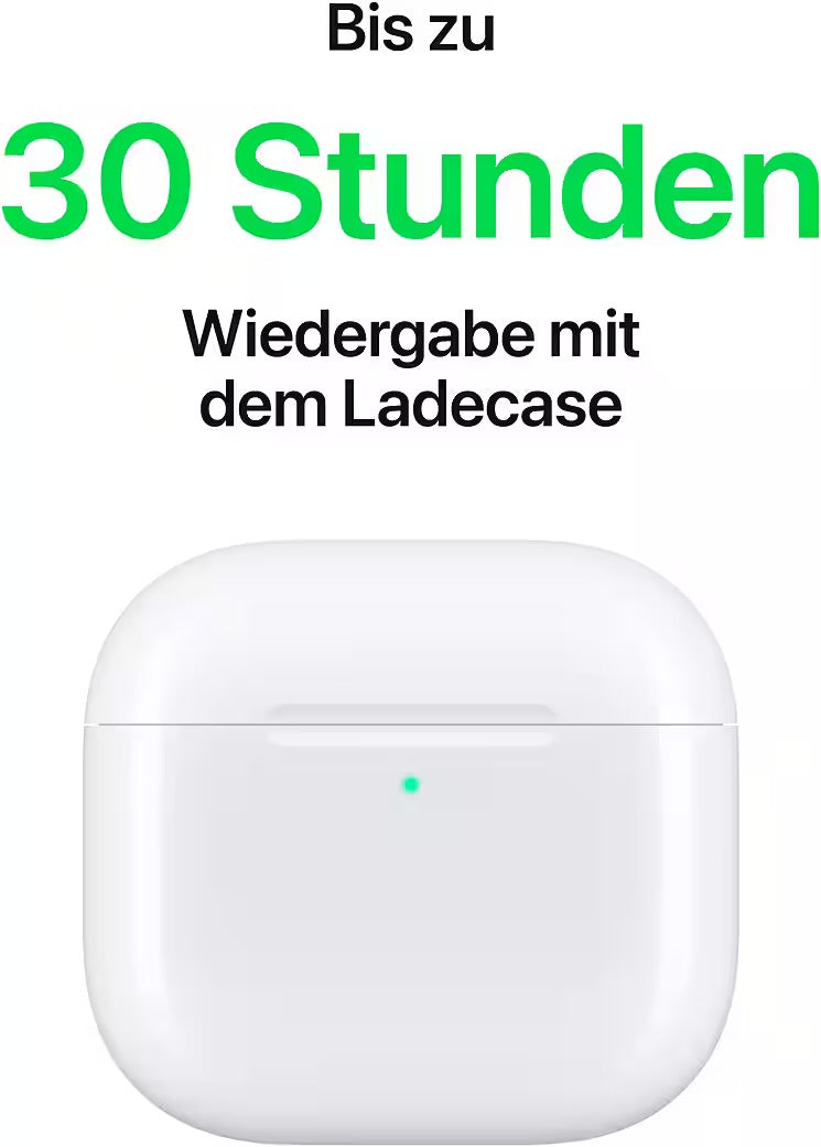 APPLE
AirPods 4 ANC wireless In-Ear-Kopfhörer