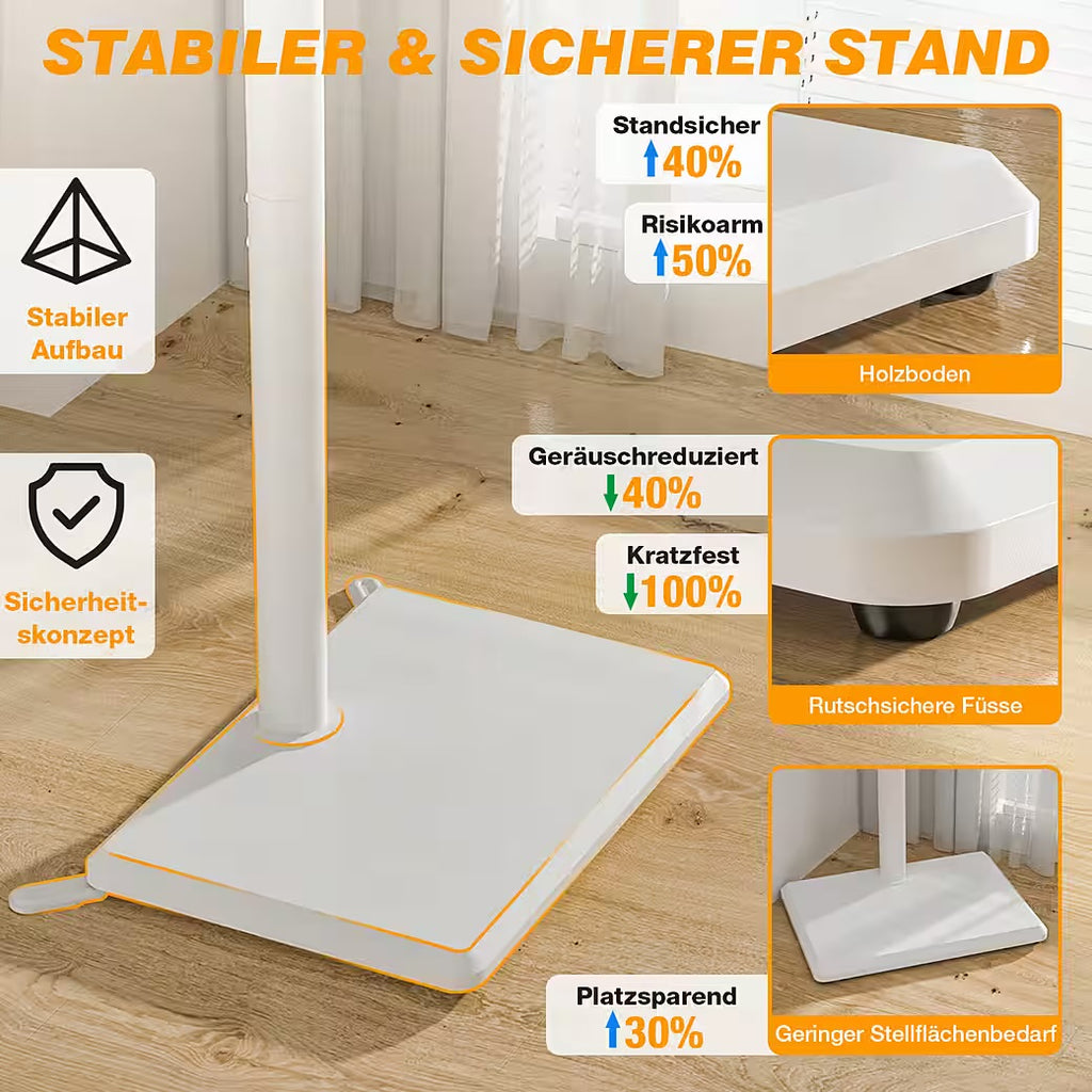 TV-Ständer für 32-55 Zoll Fernseher höhenverstellbar schwenkbar