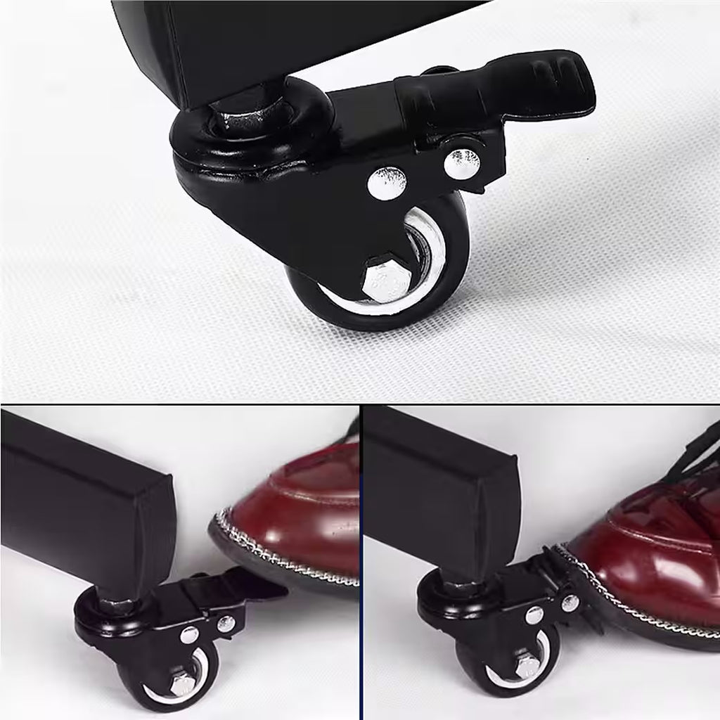 bis 65 Zoll, Mobile TV Standfuß TV-Halterung TV-Rack Rollbar