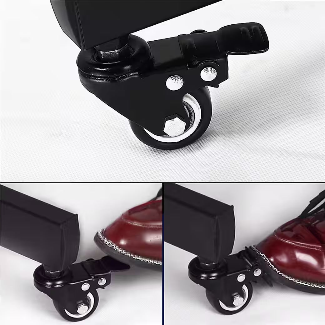 bis 65 Zoll, Mobile TV Standfuß TV-Halterung TV-Rack Rollbar