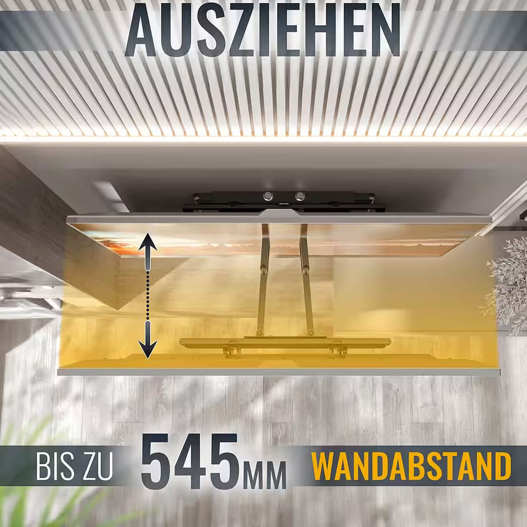 TV-Wandhalterung Fernseh Halterung 55" 65" 75" 85" max 95 Kg schwenkbar R06-F