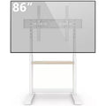 TV-Ständer TV Bodenständer für 60 bis 86 Zoll Fernseher, Regal für Geräte