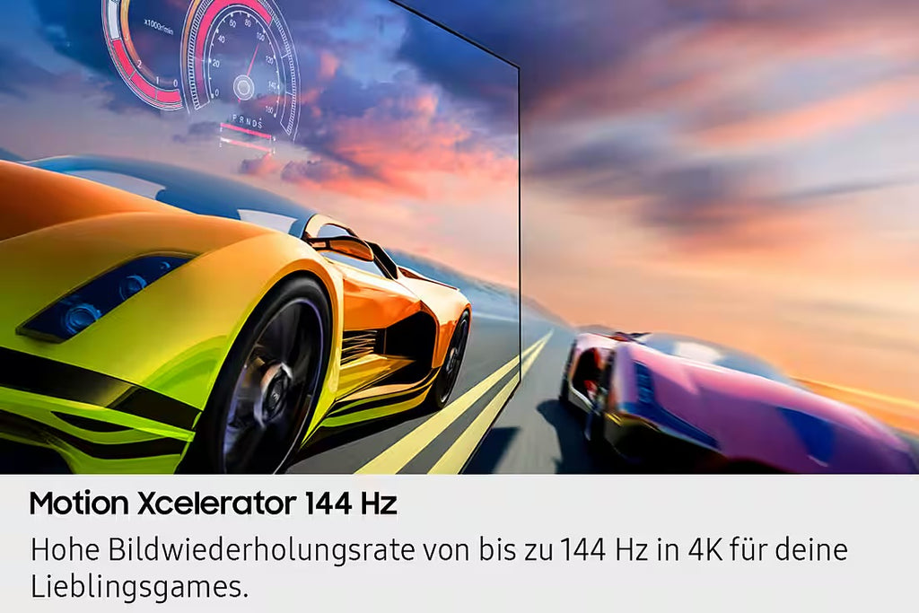 SAMSUNG
GQ55QN70FAU QLED-Fernseher
Neo Quantum HDR, 4K AI Upscaling, Gaming Hub, Motion Xcelerator 144Hz