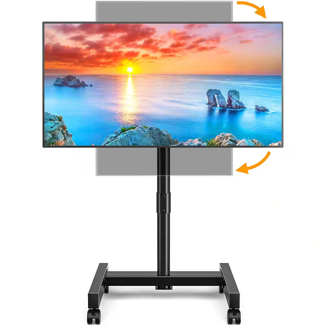TV-Ständer mit Rollen Mobiler TV Standfuss für 13-50 Zoll Fernseher