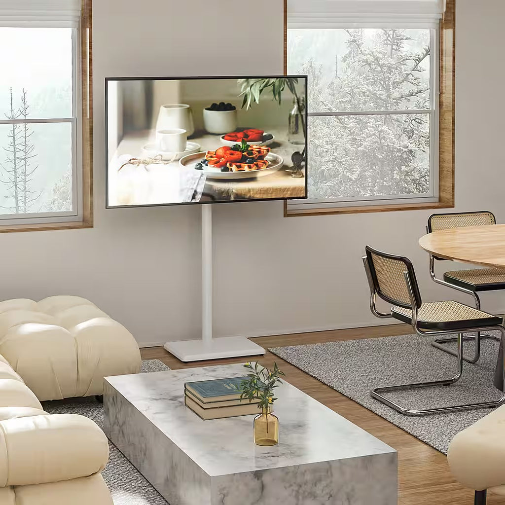 TV-Ständer für 32-55 Zoll Fernseher höhenverstellbar schwenkbar