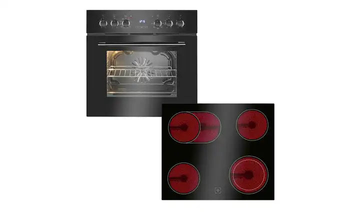 Bomann Einbau-Herdset EHBC 7937 sw