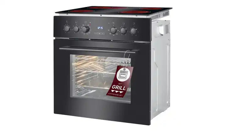 Bomann Einbau-Herdset EHBC 7937 sw